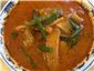 red curry with prawns